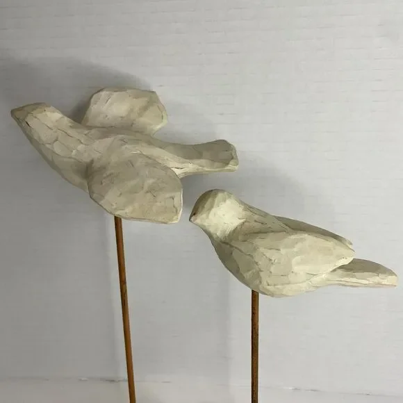 Willow Tree Birds/Doves pair by Susan Lordi - 1999 - Rare and Retired - Picture 8 of 16